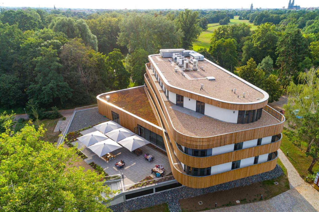 Das Elb Boardinghouse Hotel Restaurant Magdeburg Exterior foto